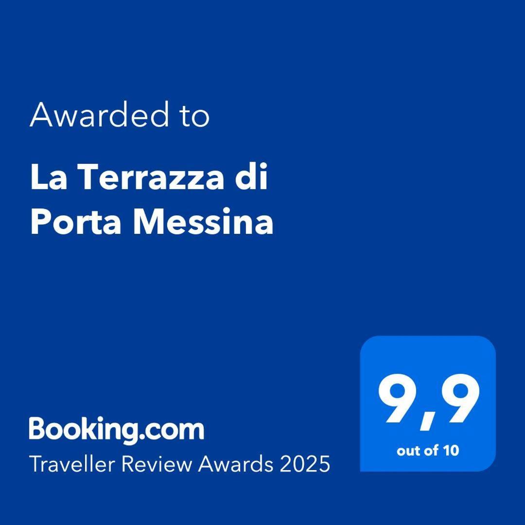 La Terrazza Di Porta Messina Hotel ตาออร์มินา ภายนอก รูปภาพ